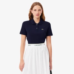 [롯데백화점] 라코스테 여성 25SS 2버튼 레귤러핏 폴로셔츠 PF7839-55G-166 PF7839-55G-166 LE1218877330