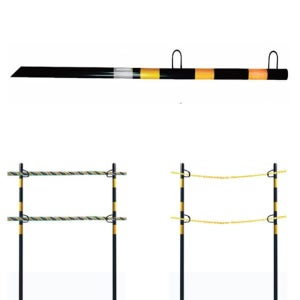 로프 체인 울타리용 포스트바 48파이 x H1500mm
