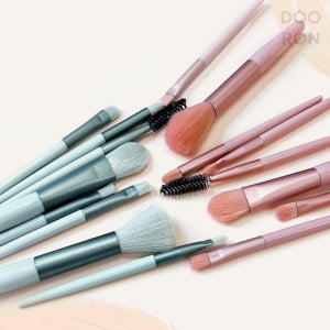 두론샵 메이크업 브러쉬 8종 세트 화장붓 휴대간편 셋트 미니 볼터치