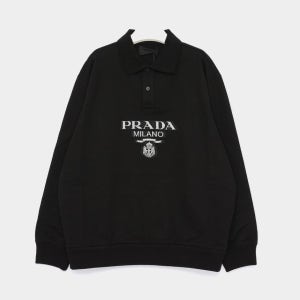프라다 삼각밀란로고 긴팔 카라 티셔츠 UJL77B 1Y13 F0002 스웨트 롱슬리브 남성 PK티셔츠 127020860