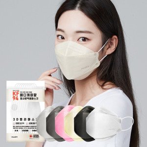 메디케이알 케어핏 입체형 KF94 100매 대형 메디케이알 황사 마스크