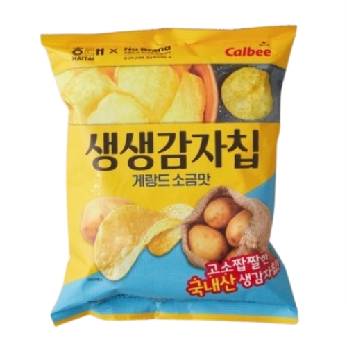 가루비 해태제과 생생감자칩: 게랑드소금맛