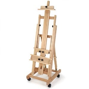 올지 프라임 100호 원목 이젤