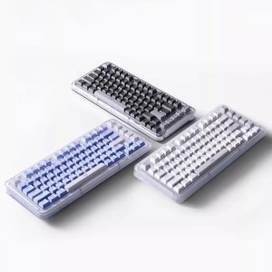 로지텍 앰버 시리즈 K75M 기계식 무선 키보드 블루투스 백라이트 AI 맞춤형 오피스 게임 풀키 핫스왑