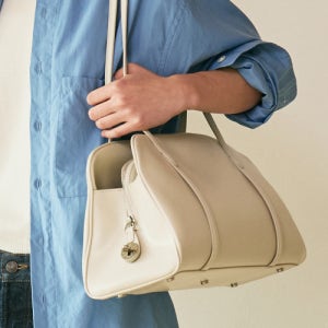 [몽드몽드] 모먼트 라지 숄더백 아이보리 bag-30