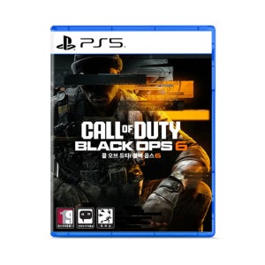 PS5 콜 오브 듀티 블랙옵스6 한글판 게임 팩+티셔츠 카라비너 특전