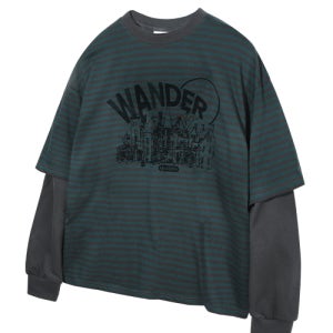 [게인스보로] 원더 레이어드 롱슬리브_ST블루/차콜 51017BLCC