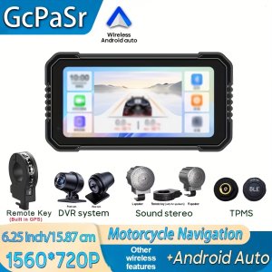 6.25인치 GPS 내비게이션 스크린, 무선 오토, 무선, TPMS, 스테레오 사운드 및 원격 키 DVR 시스템 - 모든 에 적합