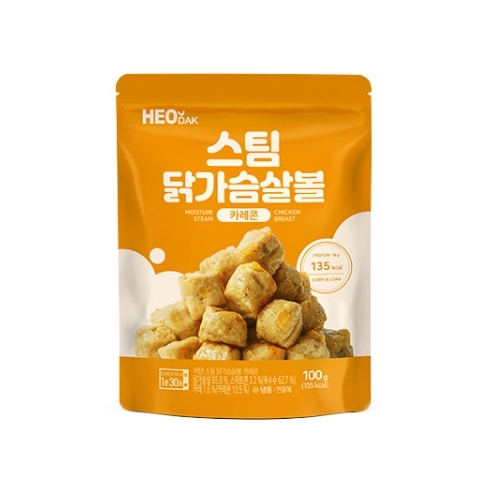 허닭 스팀 닭가슴살볼 카레콘 성분 분석