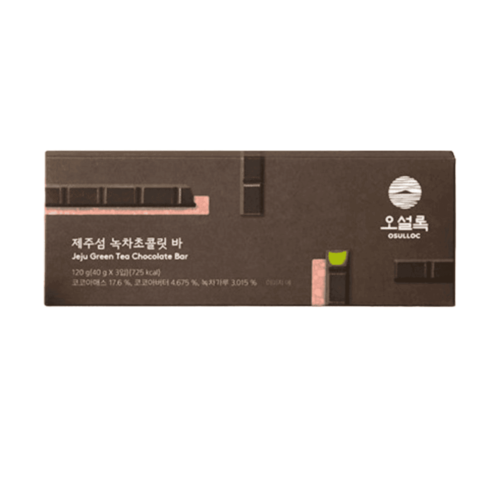 삼광식품 오설록 제주섬 녹차 초콜릿바