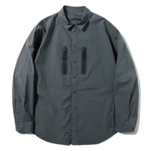 웰터 익스페리먼트 Light Reflection Pocket Shirts_Charcoal_Wcl006