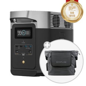 에코플로우 델타2 + 전용가방 파워뱅크 캠핑 다목적 배터리