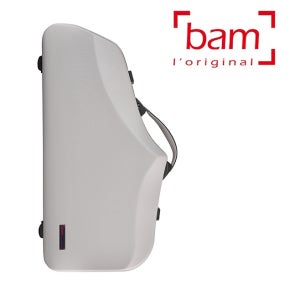 [BAM] 뱀 하이테크 색소폰 케이스 / 소프라노 1대 + 알토 1대 수납 / 라이트그레이 / 4120XLGC