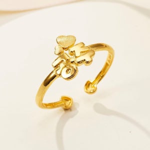 하트공주 24K 순금 돌팔찌 11.25g