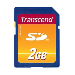 트랜센드 SD 2GB 메모리카드