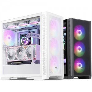 darkFlash DF4100 MESH ARGB BTF (화이트)