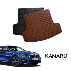 BMW 330e 트렁크매트 카마루 가죽 트렁크매트