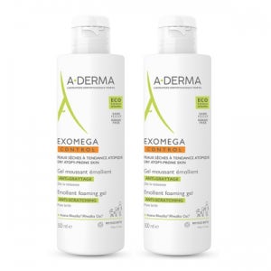 아더마 엑소메가 컨트롤 에몰리언트 포밍 젤 500ml x 2 (건성/과민감/클렌저)
