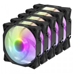 darkFlash S101 FDB ARGB (5팩, 블랙)