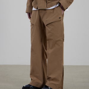 [칼라파타르] CN Wide Ankle Zipped Cargo Pants - BEIGE KB1PT1208MBG