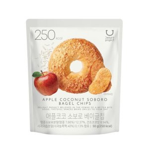 딜라이트프로젝트 애플코코소보로 베이글칩 50g
