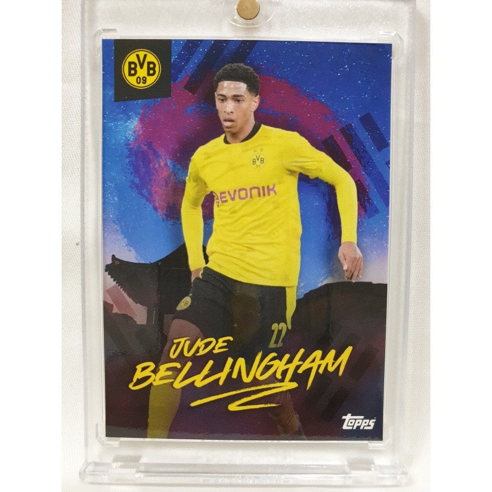 2021 TOPPS탑스 주드 벨링엄 보루시아 도르트문트 아시아 한국 투어 분데스리가 축구 카드  1개
