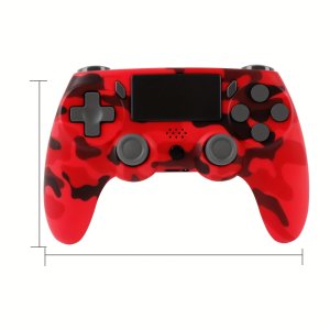 디자인의 무선 게임 컨트롤러, 600mAh 긴 배터리 수명, 무선, 모션 감지, PS3, PS4, PC용 인체공학적 그립 - 생생한 색상, 충전식 리튬 폴리머 배터리, PC 게이밍