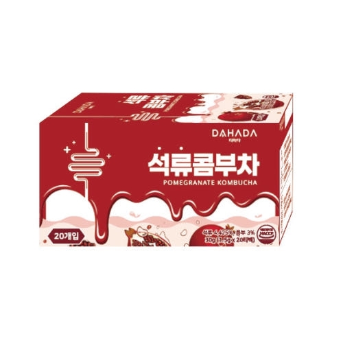다하다 석류 콤부차