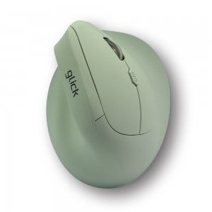 지클릭커 OFFICEPRO ERGO 버티컬 무소음 인체공학 블루투스 무선 OP70 (그린)