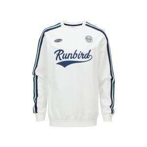 [롯데백화점] 미즈노 런버드 오버핏 면 맨투맨 티셔츠 아이보리 32YC405048 LE1218895685