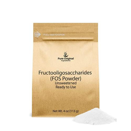 [아마존 공식]Pure Original Ingredients <b>Fructooligosaccharides</b> 113.4g(4온스), 첨가제 없음, FOS 파우더