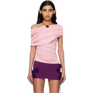 블루마린 셔츠 블라우스 P522C374A N0114 PINK 여성 251901F107002