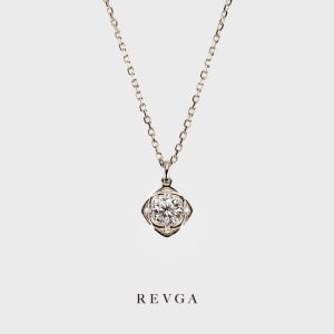 블랑로쉘 3부 천연 다이아몬드 목걸이 장미꽃 프로포즈 기념일 선물