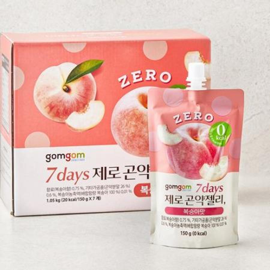 ZERO 곤약젤리 복숭아 제품 이미지