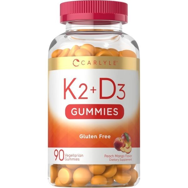 Carlyle 칼라일 비타민 <b>D3125mcg</b> K2 100mcg 90구미젤리