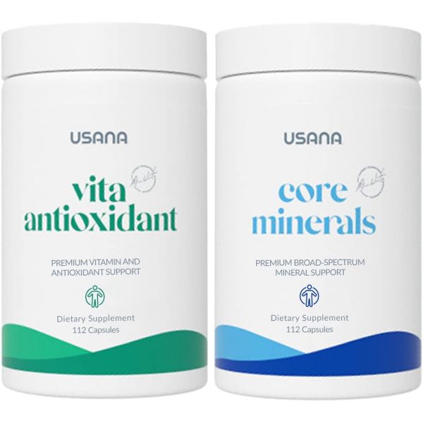 <b>유사나</b> <b>USANA</b> CellSentials 셀센셔스 미네랄 &amp; 비타 항산화 보충제 112정 28일분  <b>USANA</b> CellSentials - 총 신체 핵심 미  1개