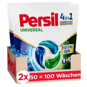 퍼실 유니버셜 4in1 디스크 100회분 독일 세탁세제 캡슐 드럼용 독일