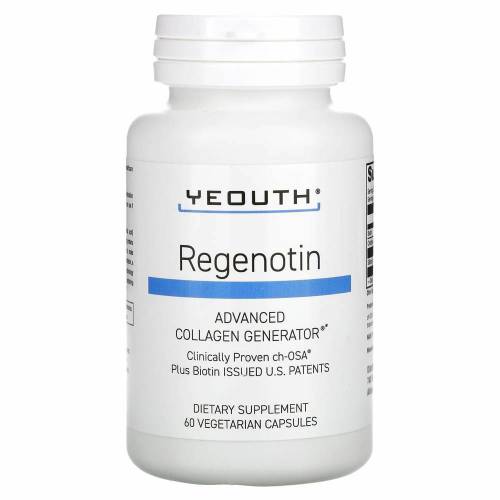 <b>Yeouth</b> Regenotin Advanced Collagen Generator <b>비오틴</b> 60베지캡슐