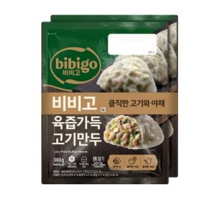 씨제이 비비고 육즙가득 고기만두 360G*2