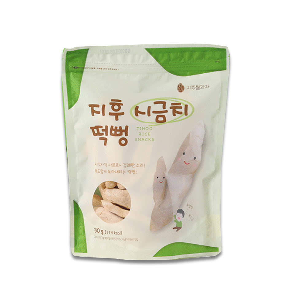 지후쌀과자 시금치 떡뻥 성분 분석