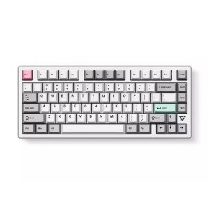 장춘화축 ATK VXE V75X 무선 기계식 게이밍 키보드 알루미늄 합금 커버 GASKET 구조 RGB 미광블랙