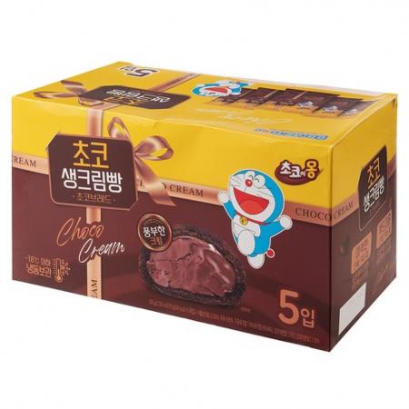 유로베이크 초코에몽 초코 생크림빵