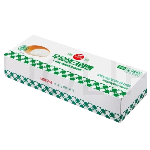 우유 생크림빵