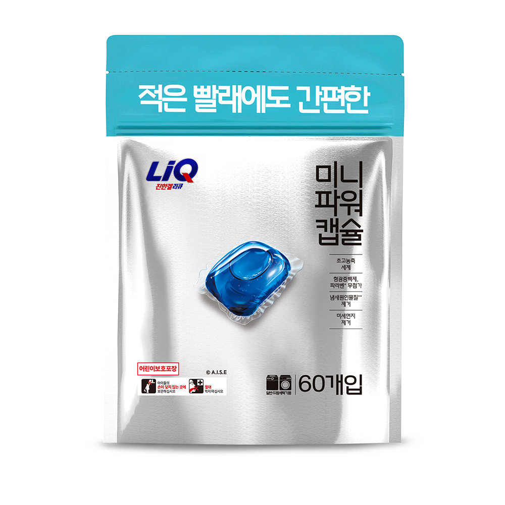 리큐 진한겔 트리플 파워 세제 2L*4개(일반/드럼)+캡슐 4개입 (15,820원) (무료)