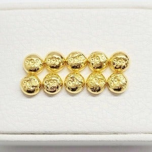 순금 콩알금 덩어리 1g, 3.75g 1 돈