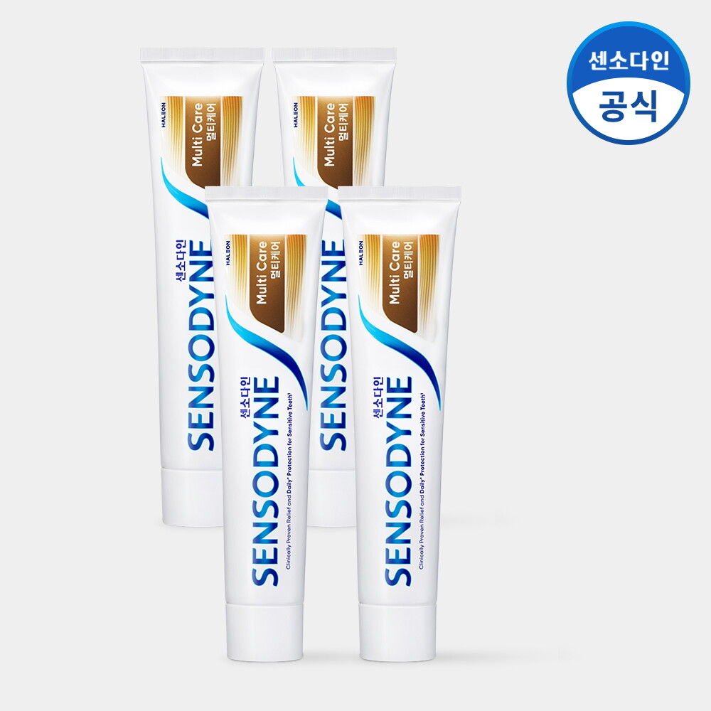 센소다인 멀티케어 민감성 치약 100g 4개 (10,900원) (무료)