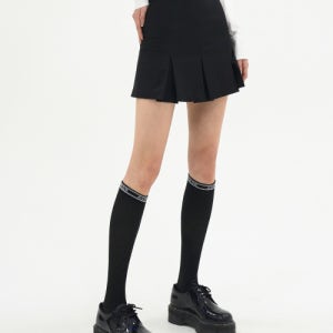 [어반드레스] Stacey pleats Skirt BLACK AD41SK03BK