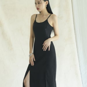 [어반드레스] Modern Sleeveless Dress BLACK AD43OP14BK