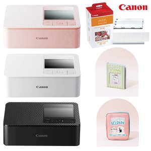 캐논 셀피 CP1500+RP-108 인화지 108매+한정판 패키지(전용파우치+포토앨범) / 2시이전당일출고 /포토프린터 사진  핑크  핑크