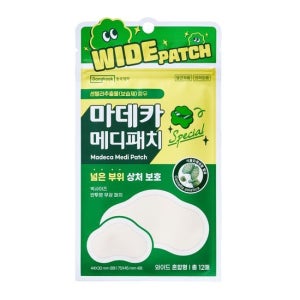 마데카솔 메디패치 스페셜 와이드 패치 12매
